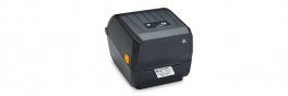 Zebra ZD420d desktop printer with labels printing