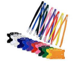 Zahabi high-quality ID card holders and colorful lanyards