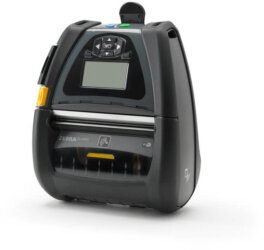 Zebra QLN420 mobile barcode printer with the cover closed
