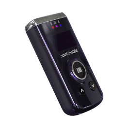 Front view of the Point Mobile PM3 smart Bluetooth barcode scanner
