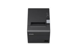 Home 85 Front view of Epson TM-T20III desktop POS receipt printer