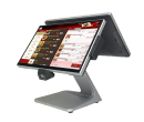 Front view of the ZP-T2770 POS terminal with a touch screen