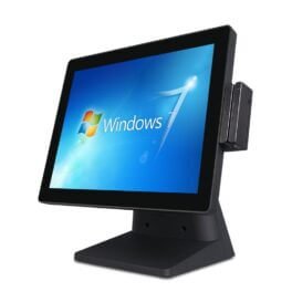 ZP-A250 POS System with Windows 7 on the screen