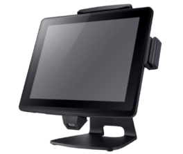 Front view of the Zahabi ZP-T700 All-In-One POS terminal