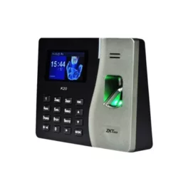 ZKteco K20 fingerprint attendance system with display and sensor