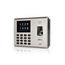 ZKteco K40 fingerprint access control system with user-friendly interface