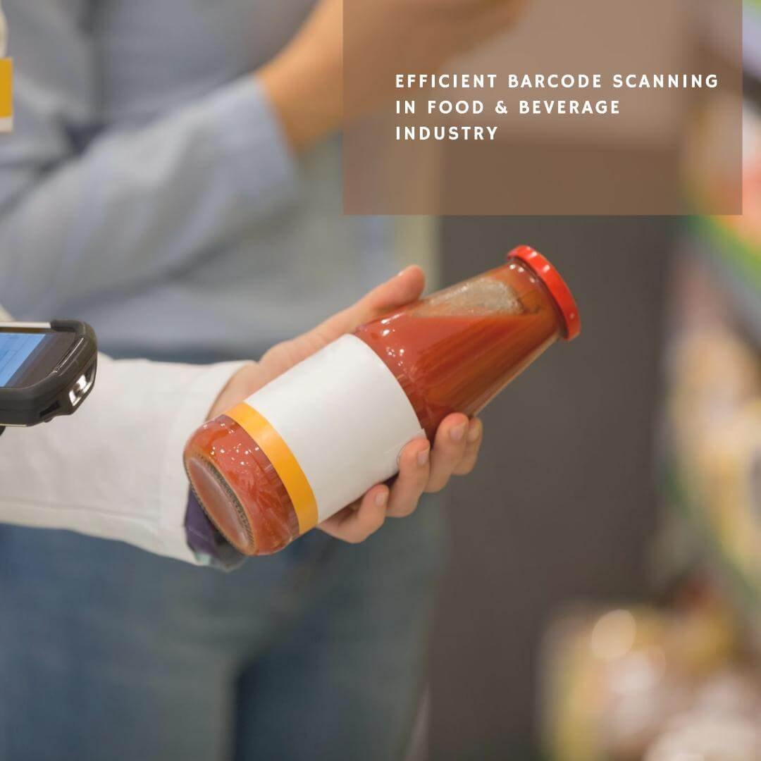 Scanning a barcode in the food industry in kuwait