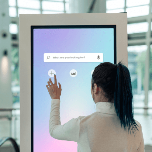 digital kiosk machine