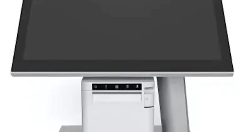 What the next 5 years hold for the fashion retail industry 13 Modern POS machine with a sleek touchscreen design, representing advanced technology for retail and customer management.