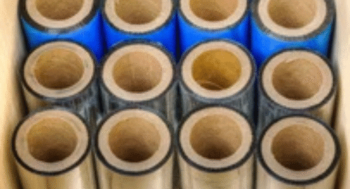 Rolls of barcode ribbons