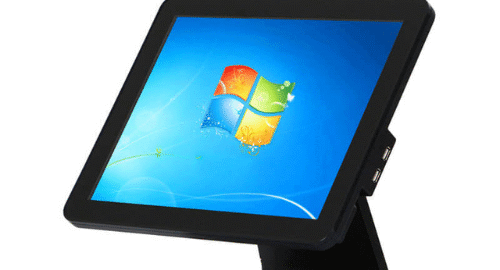 4 Important Ways Your POS System Can Help with Cross-Selling and Upselling 9 POS system with a touchscreen and receipt printer.