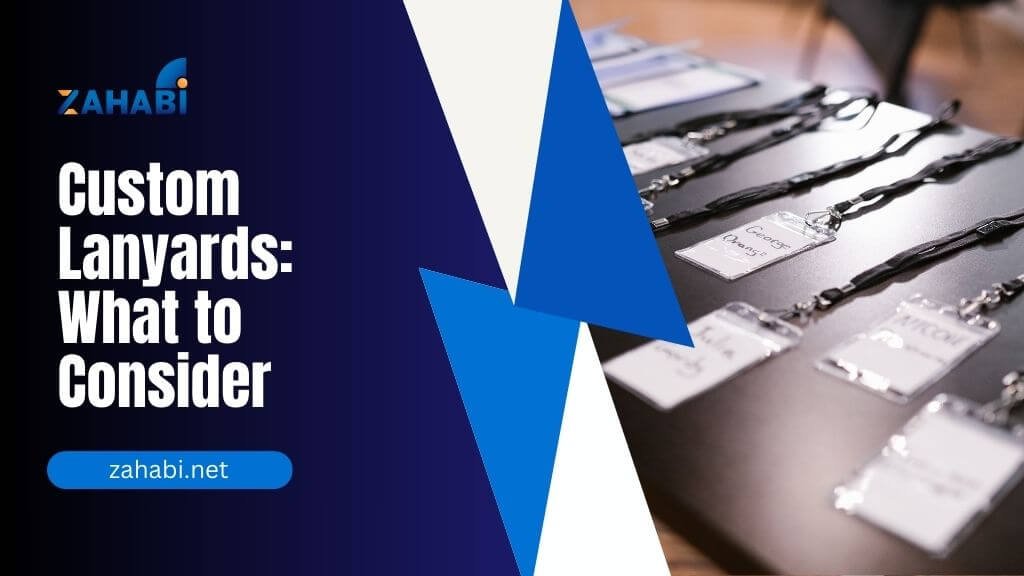 Single custom lanyards display for events and branding in Kuwait