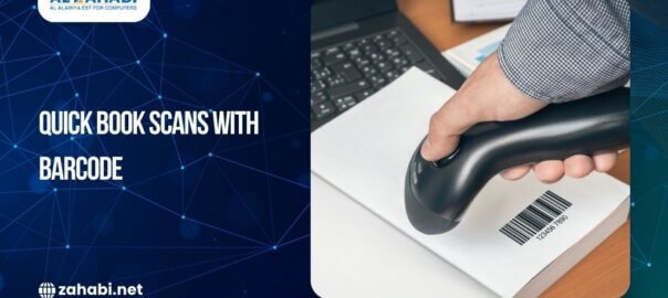 ZT-9000 handheld barcode scanner machine for fast book and product scans in Kuwait.