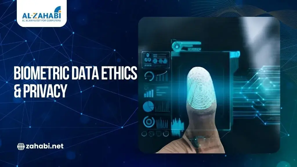 Fingerprint scan showing biometric data authentication and digital privacy systems