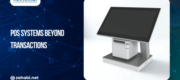 Modern POS system with touchscreen used for advanced retail and business operations